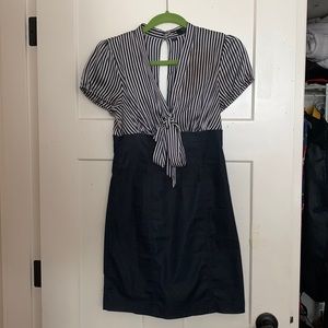 GUESS Los Angeles Nautical Denim Dress. Body con. Size 5